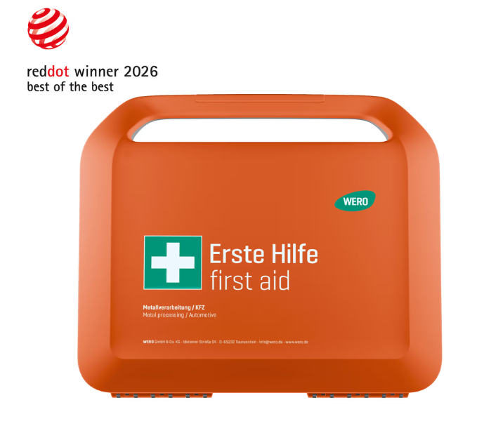 WERO Smart Case, Red Dot Award 2026 Best of the Best, mit Kunststoffkomponenten von icotek